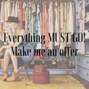 Everything Must Go! Everything Must Go